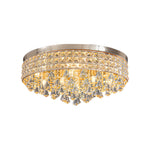 19 Round Crystal Pendants Led Ceiling Lights Fixture Ceiling Lamp