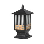 Retro Vintage Solar Fence Light Ha093283
