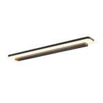 Matte Black Linear Led Bathroom Vanity Light Acrylic