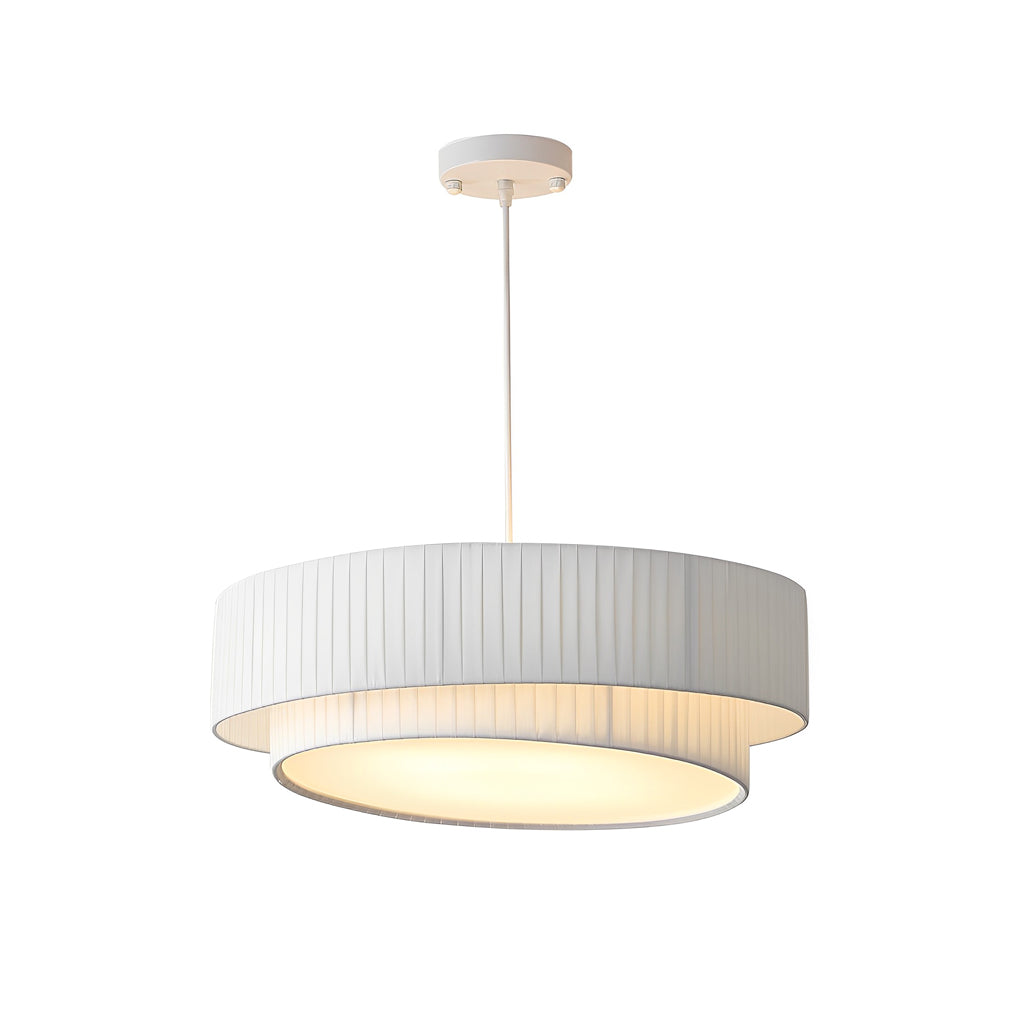 Double Layer Drum Nordic Pendant Light Ha083930