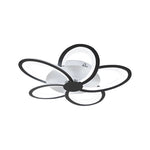 Modern Petal Flush Mount Light Acrylic Led Flower Shape Ceiling Lamp