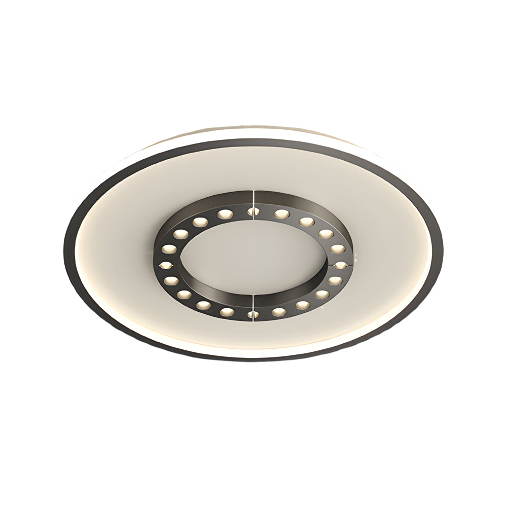 Square Round Led Anti Glare 3 Step Dimming Modern Ceiling Lights Fixture
