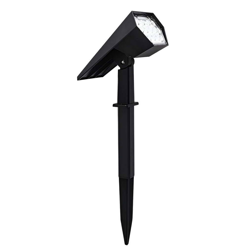 Waterproof Solar Led Adjustable Modern Outdoor Landscape Spot Light
