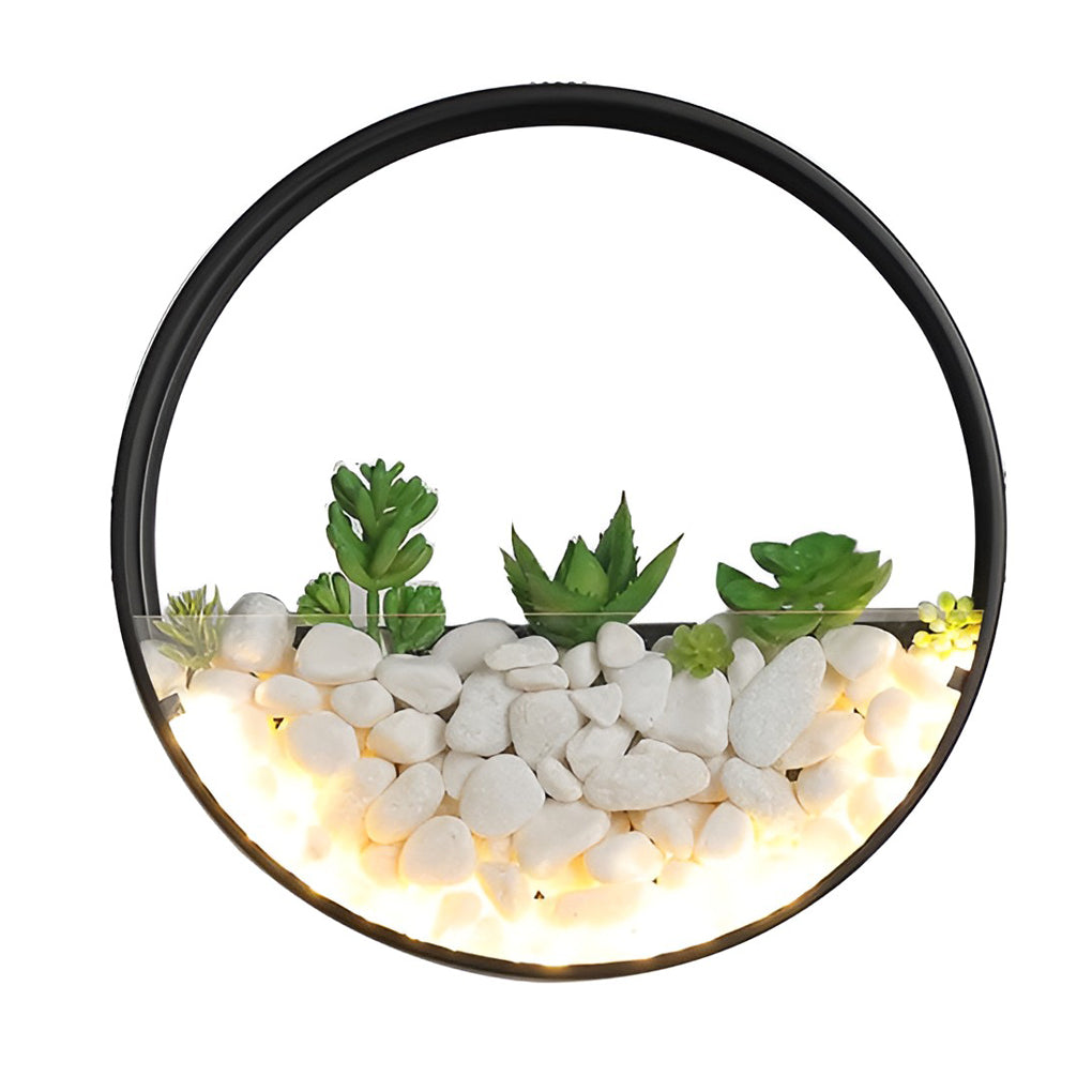 Round Simulation Landscape Outdoor Wall Lamp