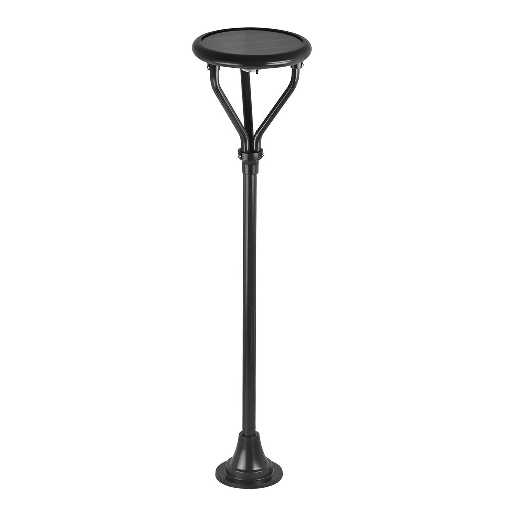 Round Led Solar Lamp Post Ha085260