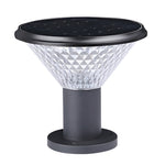 Circular Waterproof Solar Fence Post Lights