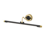 Gold Black Rotatable Linear Led Bathroom Vanity Light