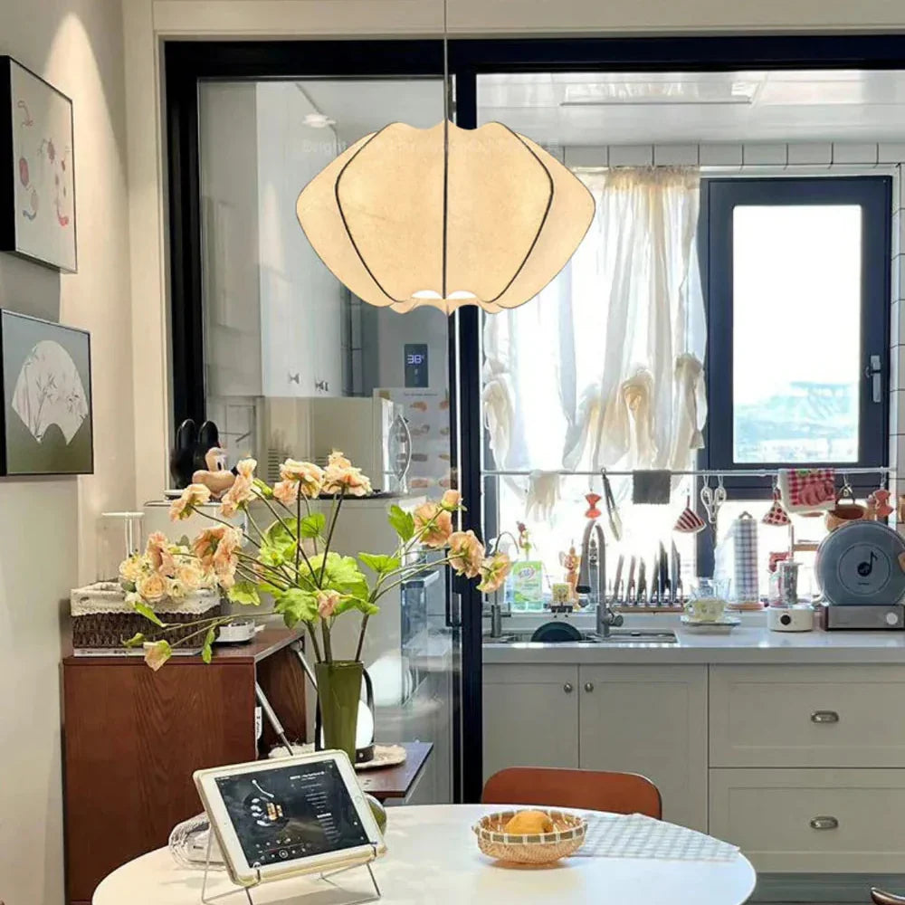 Japandi Glow Hanging Lamp