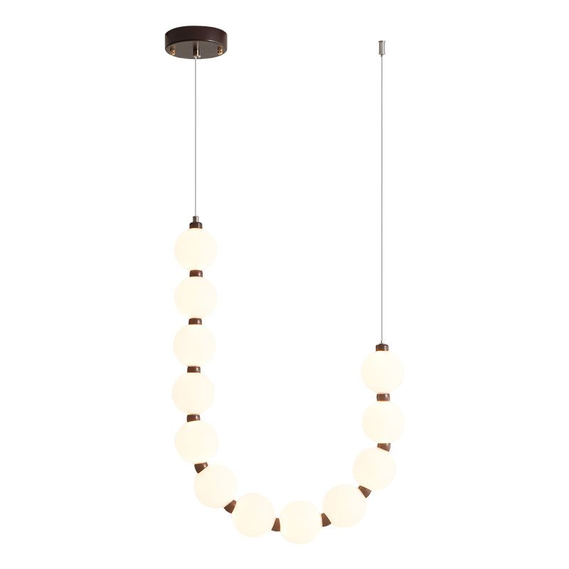 Thalorin LED Pendant Light – Modern Cascading Orb Chandelier for Dining & Living Spaces