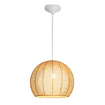 Rattan Rope Woven Lantern Led Pendant Light Li002203