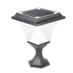 Square Retro Solar Fence Post Light Ha081283