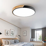 Ultra Thin Wood Ceiling Light