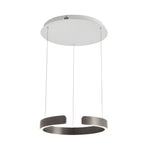 Modern C Shaped Pendant Light With Adjustable Height