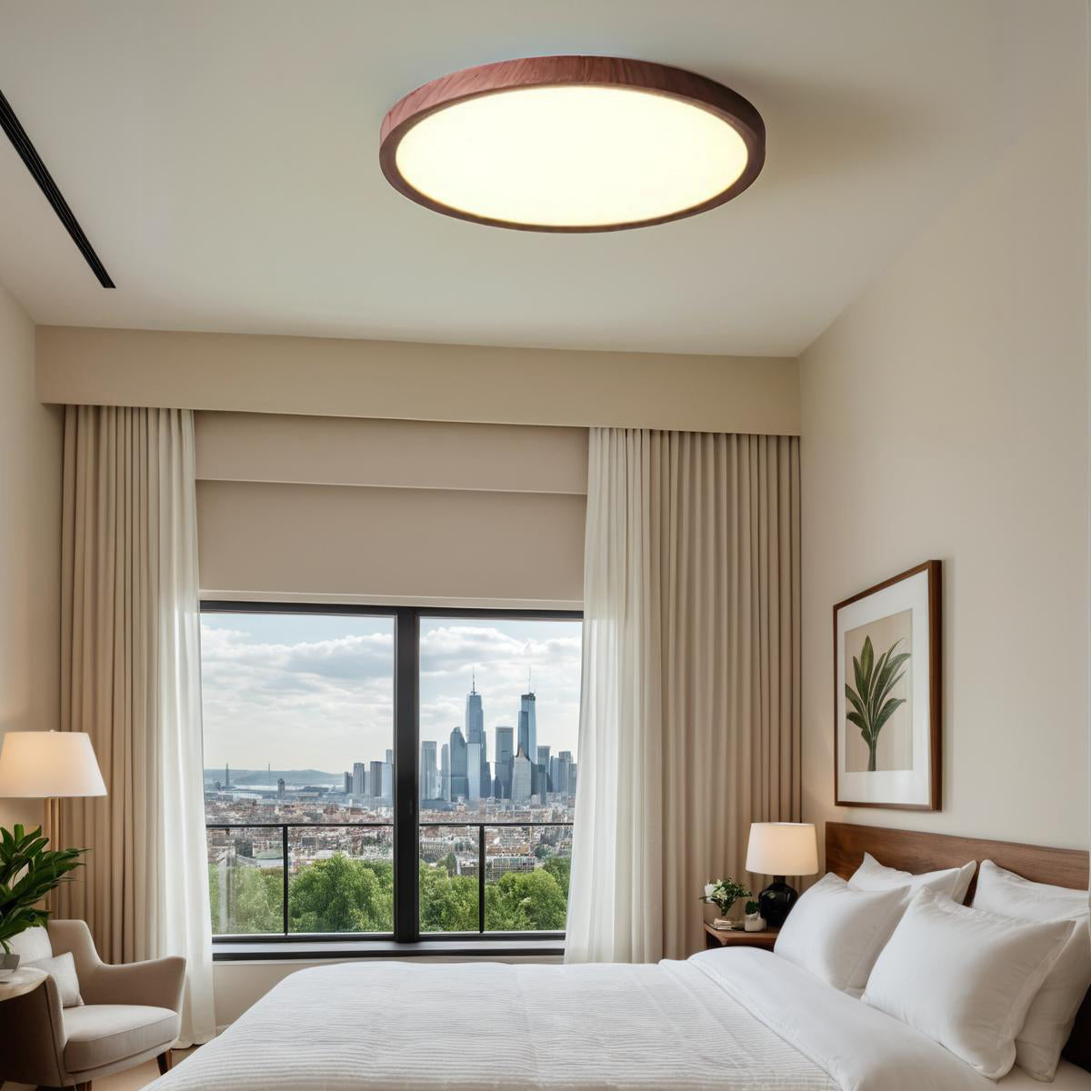 Ultra Thin Round Ceiling Light