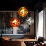 Glass Melt Pendant Light