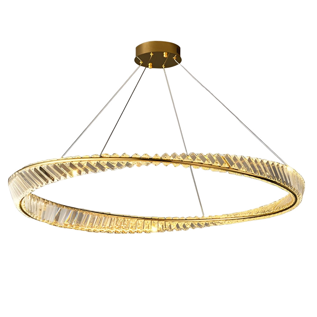 Creative Ring Modern Crystal Chandelier Li001965