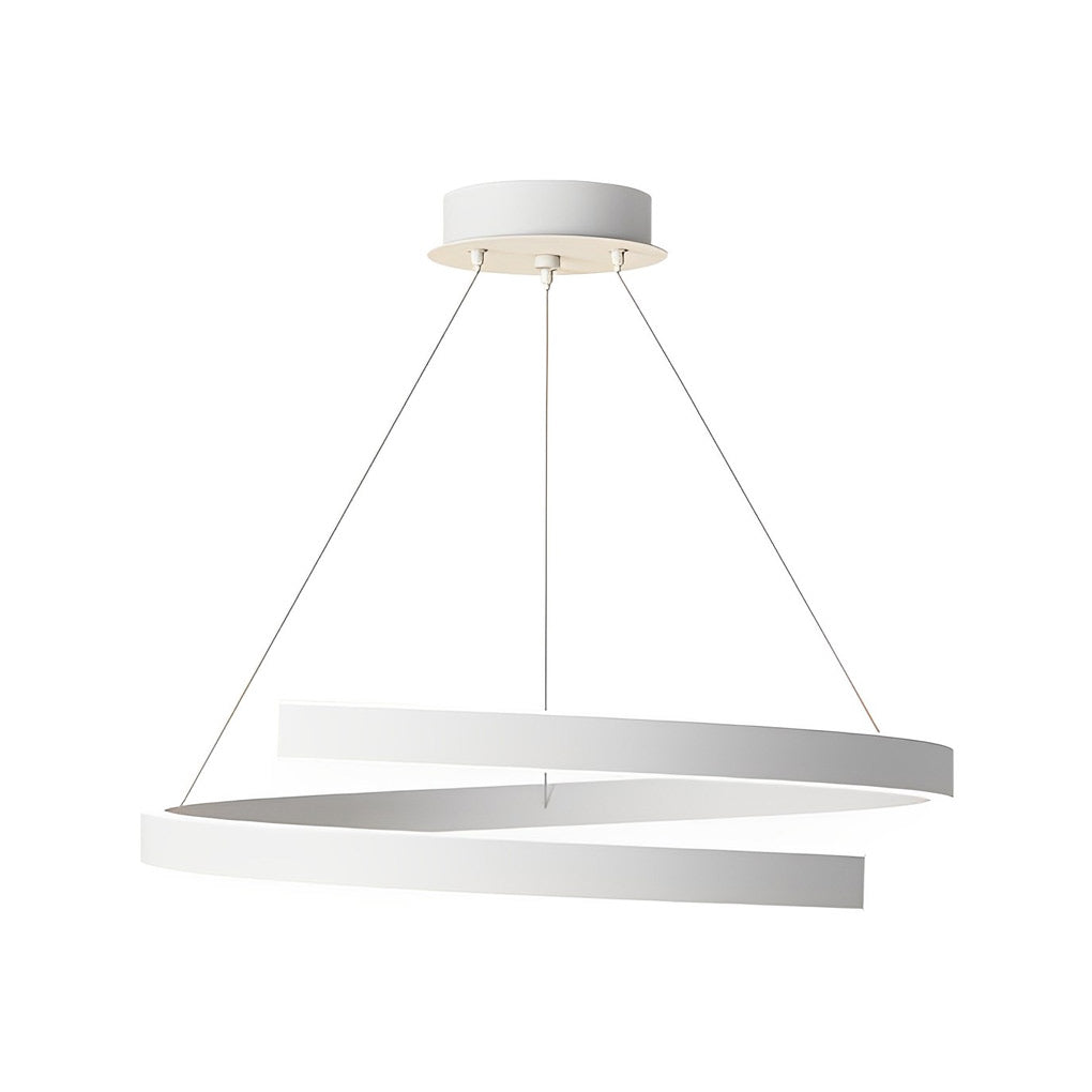Rotating White Nordic Chandelier Ha083139