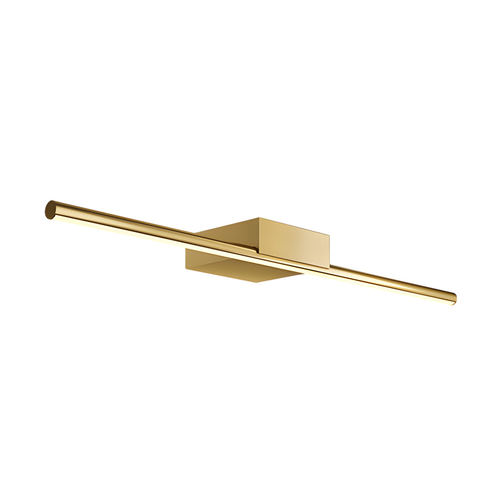 Brushed Brass Linear Led Bathroom Vanity Light