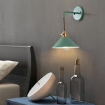 Funnel LED Wall Sconce in Nordic Style for Bedroom and Hotel