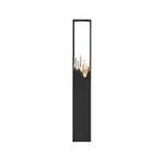 Modern Rectangular Glass LED Pathway Lights for Elegant Outdoor Spaces