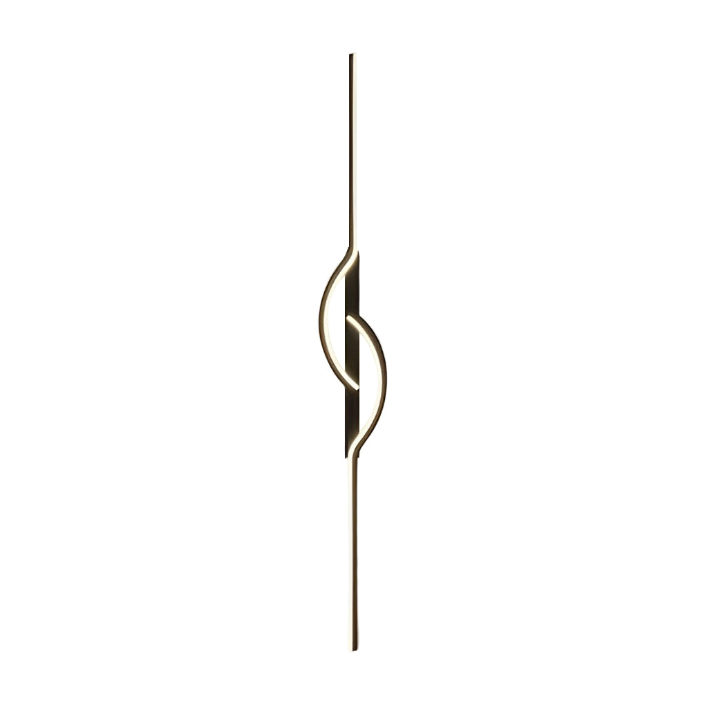 Strip Black Modern Wall Lamp Ha091881