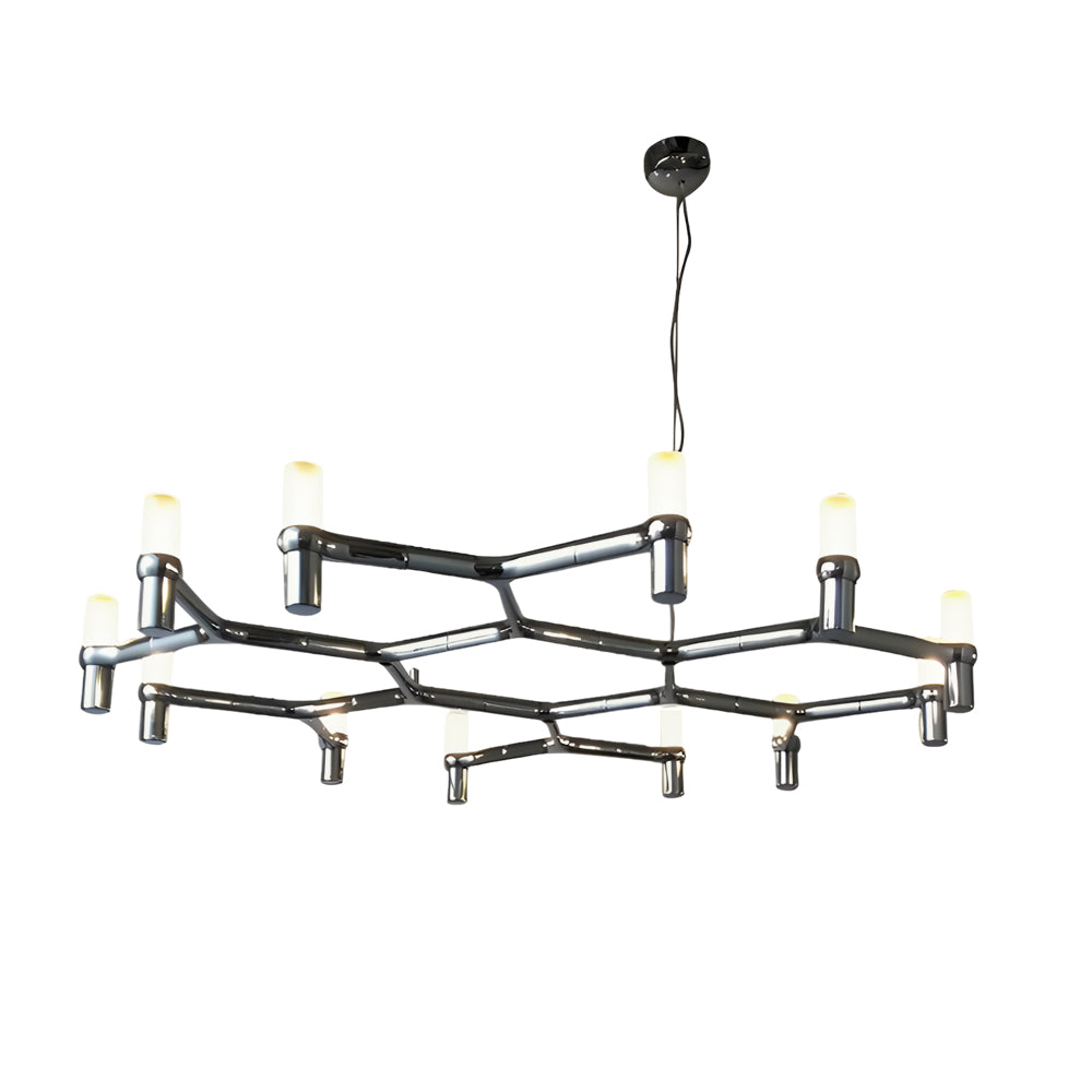 Creative Metal Special Shaped Geometric Led Designer Nordic Chandelier