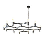 Creative Metal Special Shaped Geometric Led Designer Nordic Chandelier
