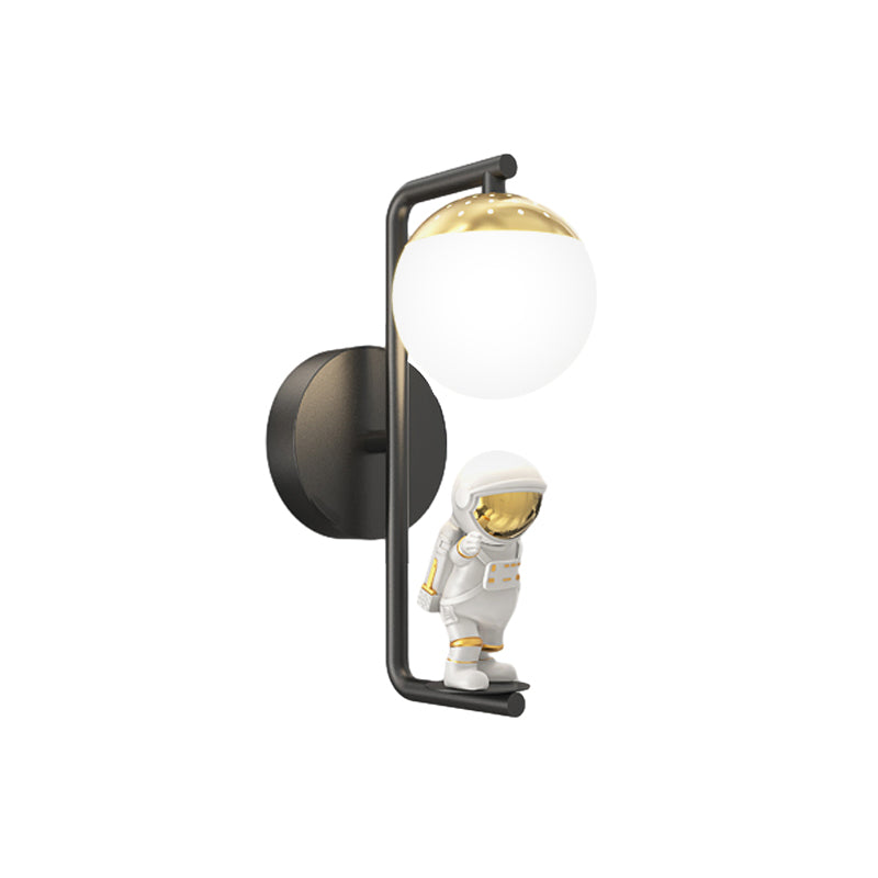 Cartoon Astronaut Decor Wall Lights Fixture Ha098346
