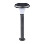 Black Solar Lawn Bollard Light