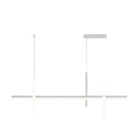 Linear LED Pendant Light with Adjustable Dimming for Modern Interiors