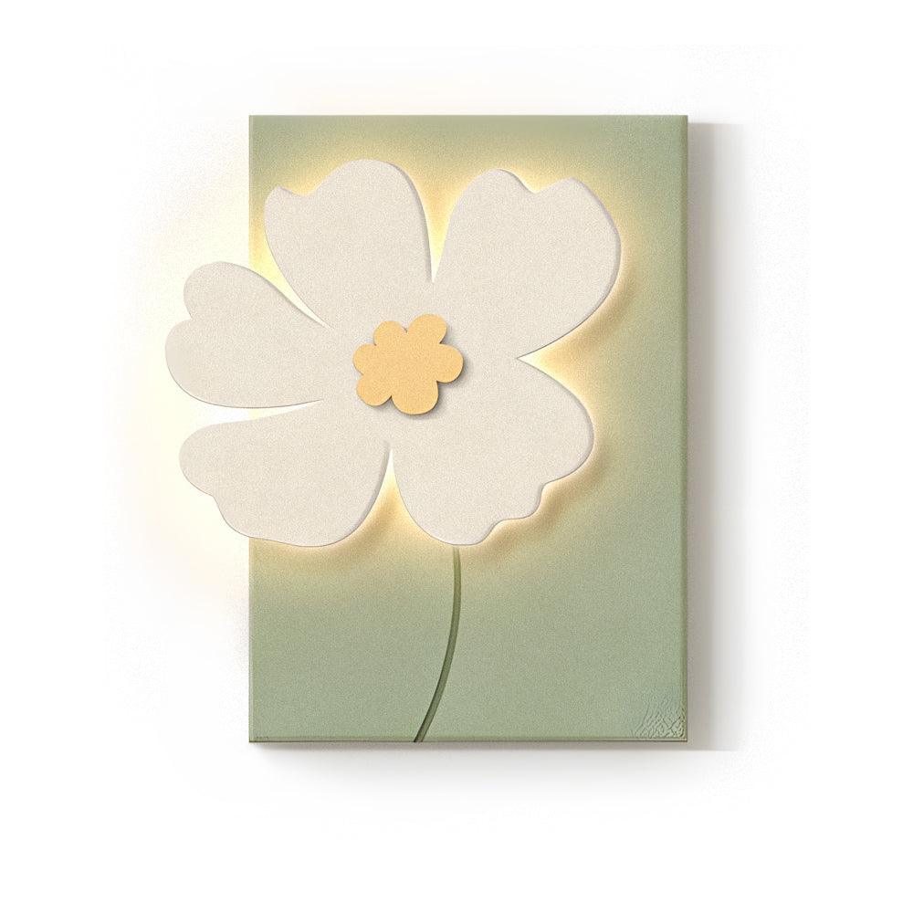 Flowers Three Dimensional Sandstone Painting Usb Remote Decorative Painting