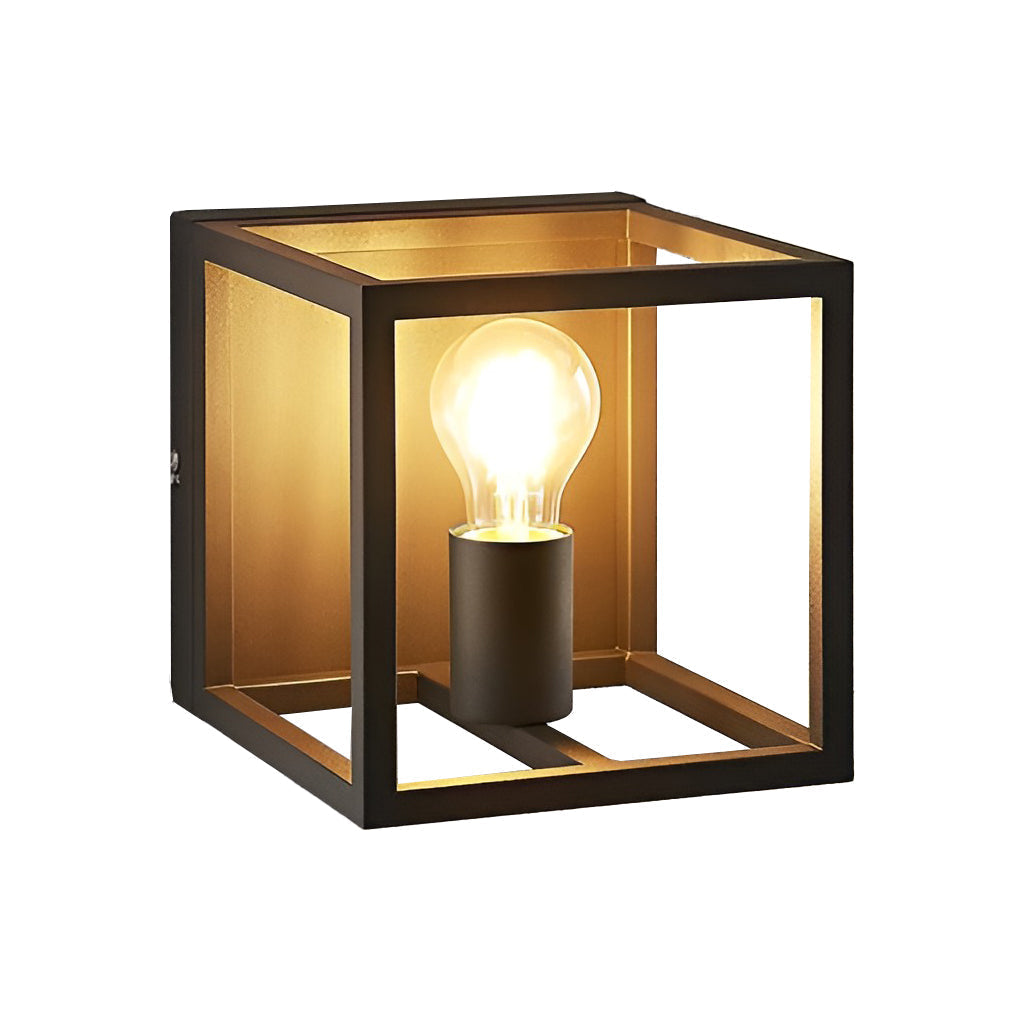 Square Frame Decorative Modern Wall Light Fixture