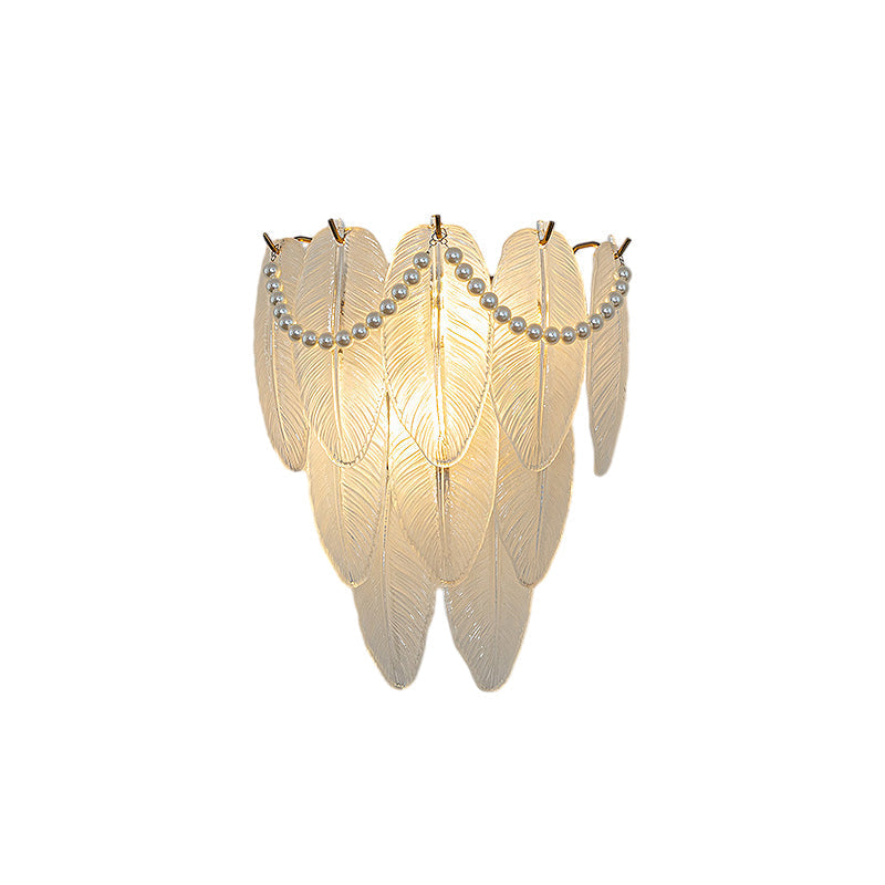 Glass Luxury French Style Wall Lamp Li002589