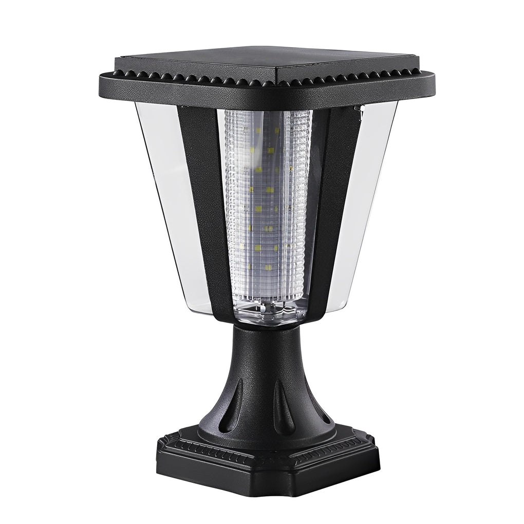 Motion Sensor Light Control Modern Solar Post Caps Lights Li002142