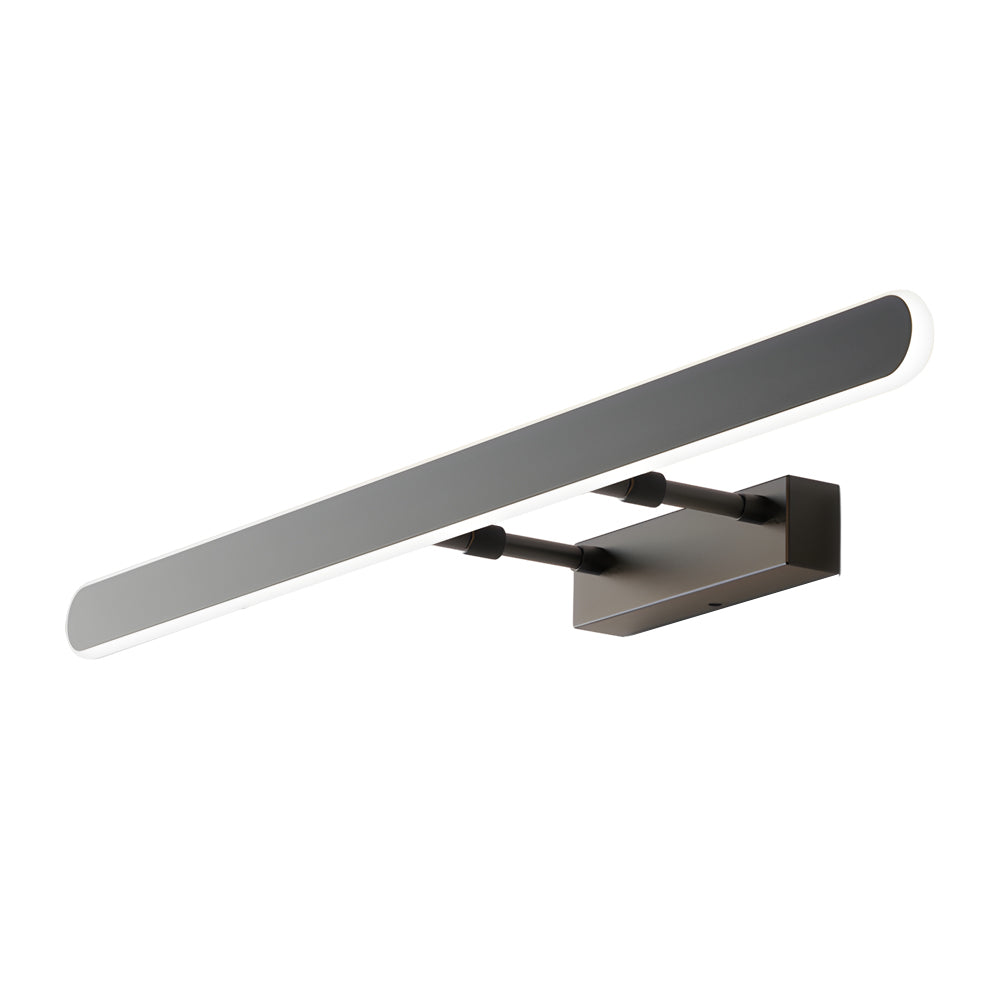 Minimalist Matte Black Led Bathroom Vanity Light Bar