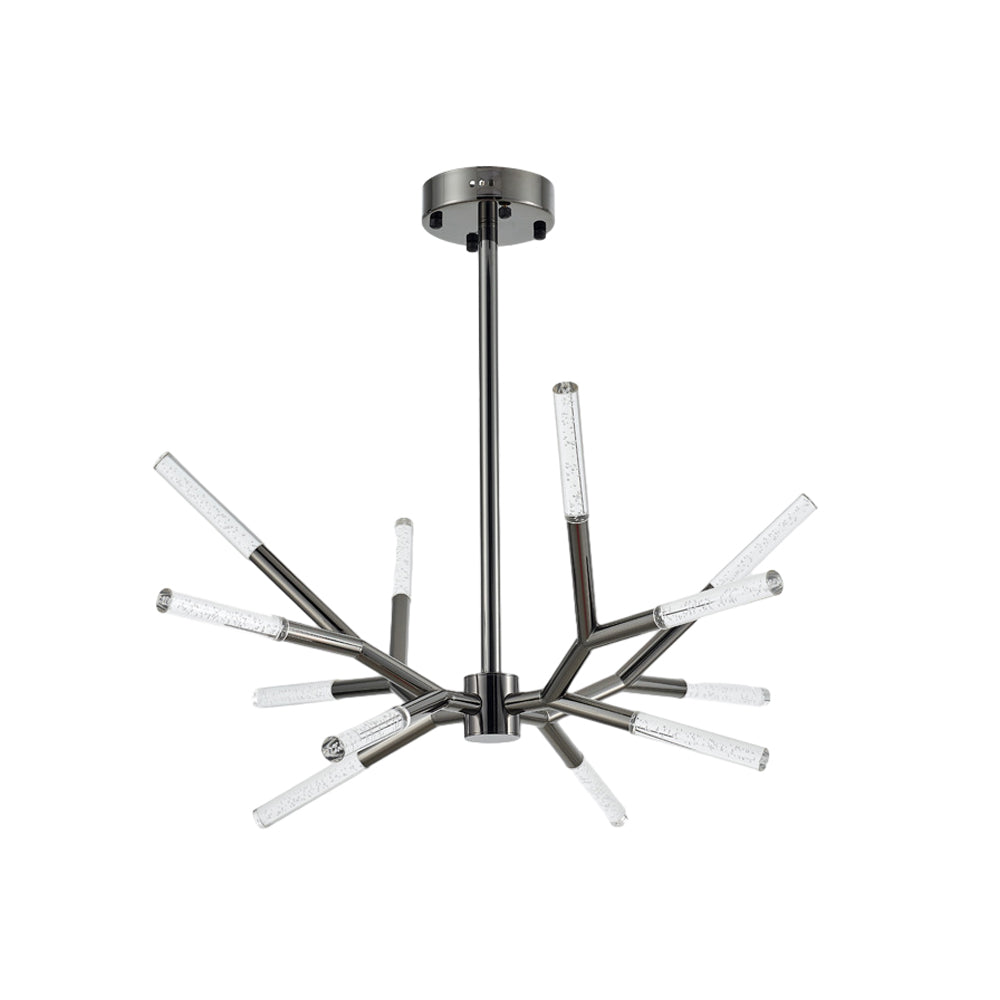 Unique Acrylic Branches Led Minimalist Lines Postmodern Chandelier Lamp