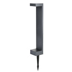 Modern Rectangular LED Pathway Lights for Garden Walkways – 10W, IP65 Waterproof, Black Aluminum