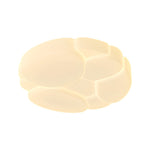Round Clouds Cracks 3 Step Dimming Milky White Modern Ceiling Lights Fixture