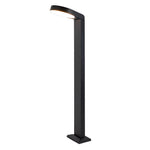 Modern Aluminum LED Lawn Lamp – Minimalist Black Outdoor Landscape Lighting