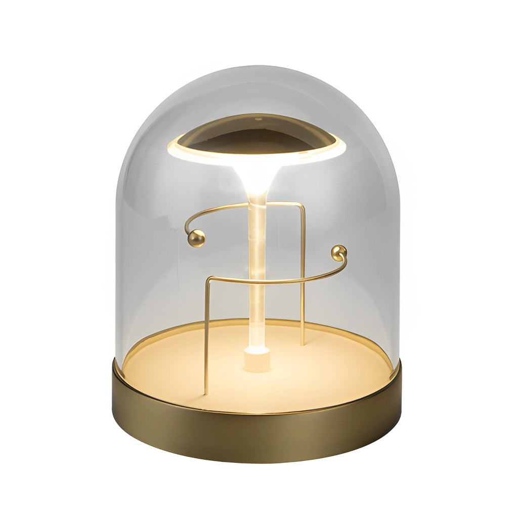 Fairy Tale Glass Dome Led Decorative Table Ambient Lamp