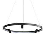 Aurelia Round LED Chandelier with Adjustable Spotlights for Modern Interiors