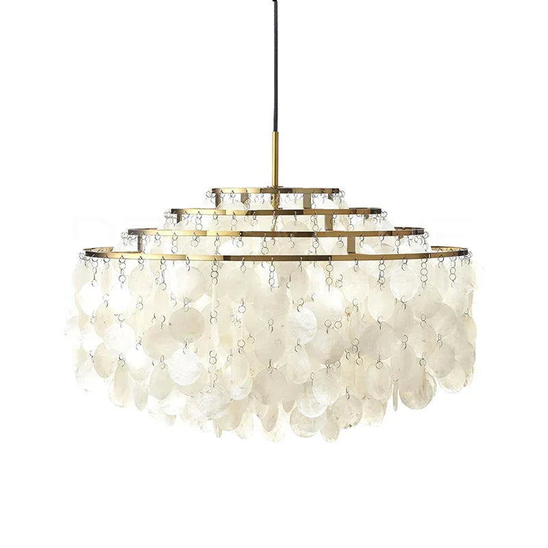 Halo Shell Chandelier