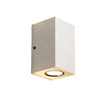 Terrazzo Outdoor Up and Down Wall Light in Black or White