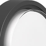 Minimalist Outdoor Wall Sconce in Black – Waterproof LED for Modern Facades