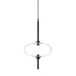 Under Pressure Art Glass Pendant Light with Integrated LED