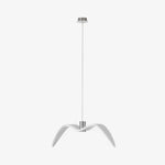 Aviara LED Pendant Light – Modern Aluminum Bird-Inspired Ceiling Lamp