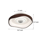 Aurelia 20" Bladeless Ceiling Fan with Dimmable LED Light