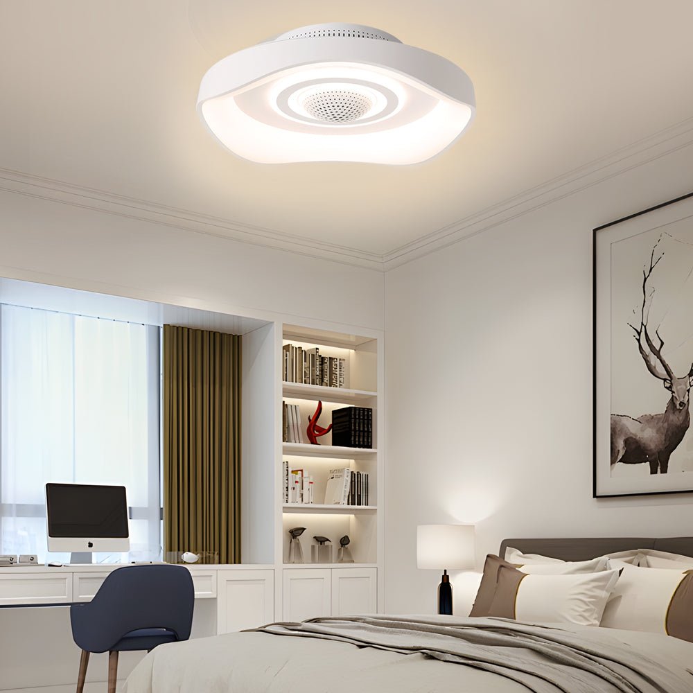Aurelia 20" Bladeless Ceiling Fan with Dimmable LED Light
