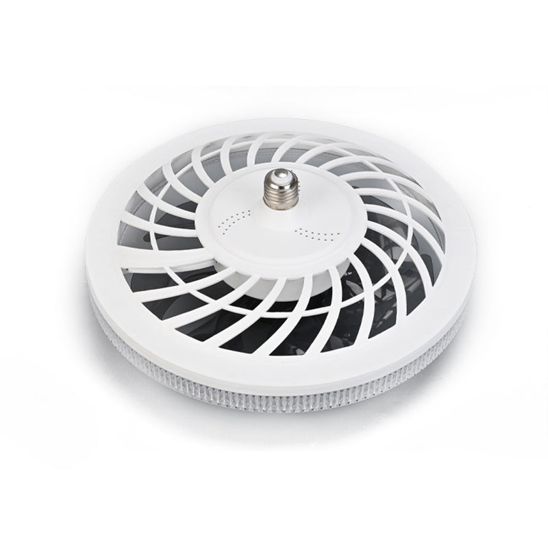 12 2 In Low Profile 7 Blades Led Flush Mount Ceiling Fan
