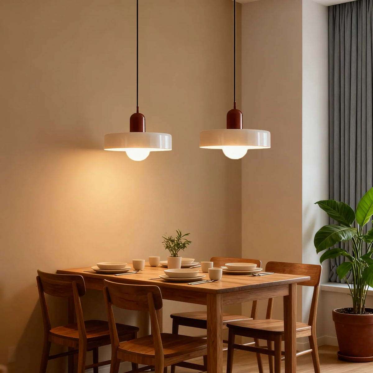Modern Led Ceiling Chandelier Nordic Simple Bedroom Dining Room Decor 25Cm 35Cm Pendant Lamp